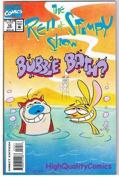 REN & STIMPY SHOW #10, NM, Bugs, Bubble Bath, more RSS in store