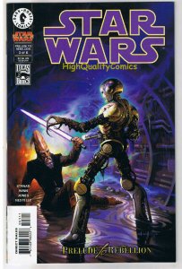 STAR WARS #3, NM+, Prelude to Rebellion, Jan Strnad, 1998, more SW in store