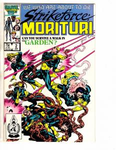 Lot Of 7 Strikeforce Morituri Marvel Comic Books # 1 2 3 4 5 6 7 1986 TW56