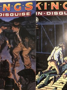 Kings In Disguise #1 & 2 run : Kitchen Sink 1988 VF/NM; Krutzman 2 cover, B/W