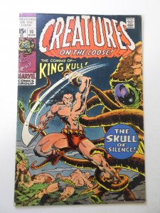 Creatures on the Loose #10 (1971) VG/FN Condition! moisture stain