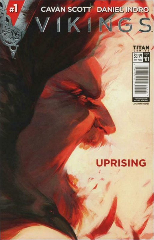 Vikings: Uprising #1D VF/NM; Titan | save on shipping - details inside