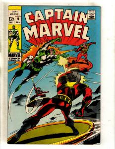 Captain Marvel # 9 VF/NM Comic Book Kree Avengers Carol Danvers Hulk Thor JF15