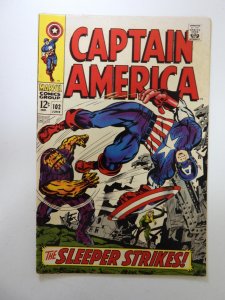 Captain America #102 (1968) FN/VF condition