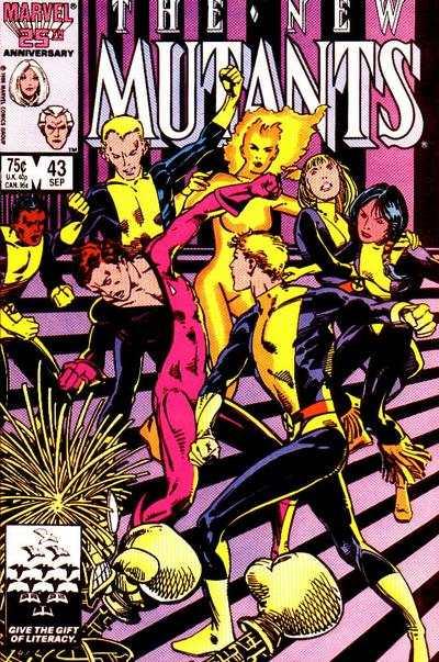 New Mutants (1983 series) #43, VF+ (Stock photo)