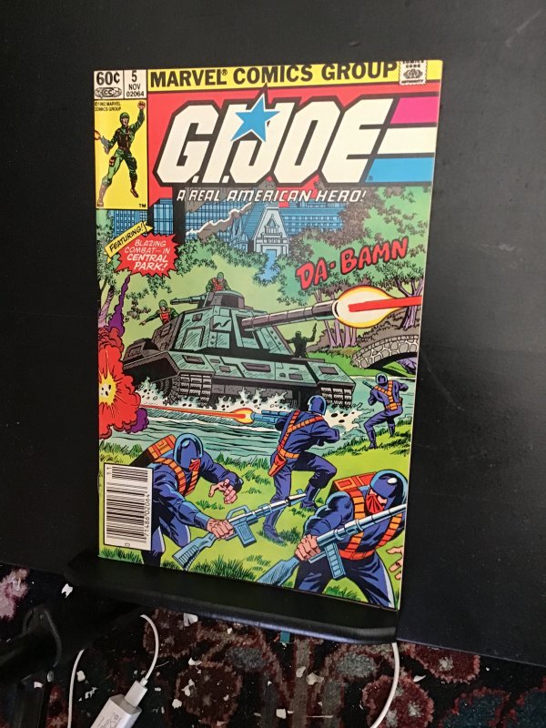 G.I. Joe: A Real American Hero #5  (1982) hi grade 5th issue key!VF/NM Wow