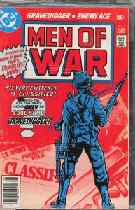 Men of War #1 (1977) Code Name: Gravedigger