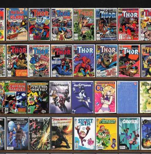 Huge Lot 150+ Comics with The Mighty Thor, Thor, Pep Comics & More!