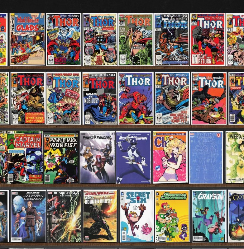 Huge Lot 150+ Comics with The Mighty Thor, Thor, Pep Comics & More!