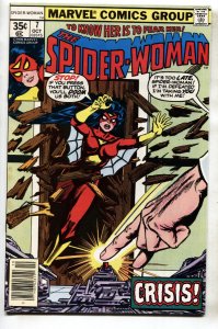 SPIDER-WOMAN #7--1978--- Marvel-- Bronze Age-- comic book