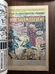 Fantastic Four #186 FN- 1st Team App Salem’s Seven (Marvel 1977)