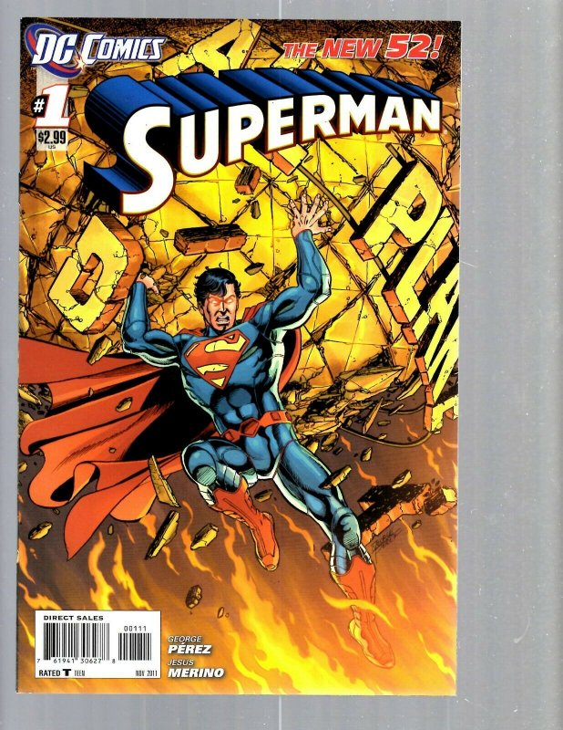 12 Comics Superman 1 2 3 4 5 6 7 32 7 Family Adventures 1 2 Adv. Superman 1 J448