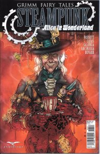 GFT : STEAMPUNK : ALICE IN WONDERLAND DANIEL LEISTER VARIANT COVER B !!   NM 