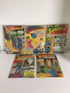 Superman 191 192 193 194 195 196 197 198 200 Vg-Fn Very Good-Fine 4.0-6.0