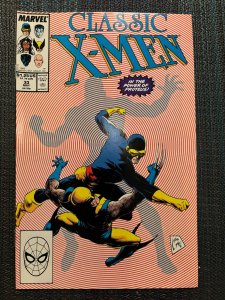 Classic X-Men #33 Direct Edition (1989)