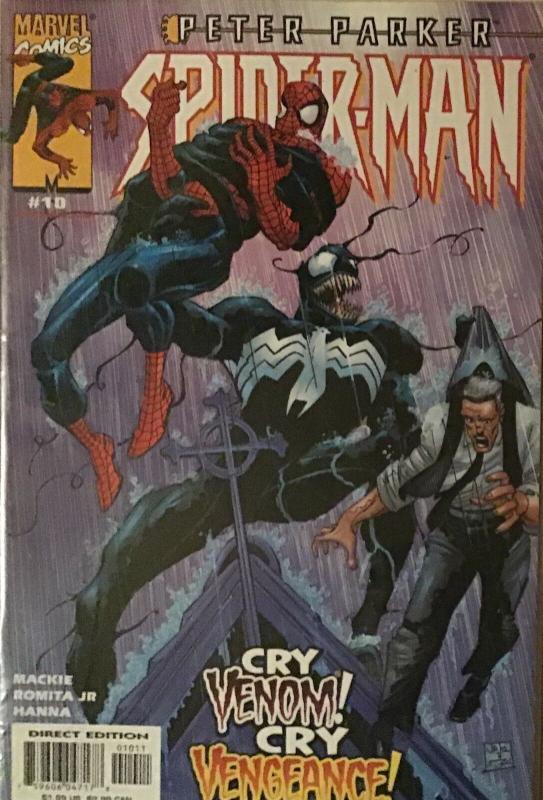 SPIDER-MAN/VENOM  COVER STORIES MARVEL ALL NM CONDITION 