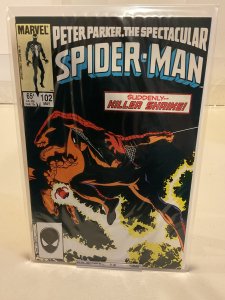 Spectacular Spider-Man #102  1985  VF