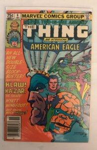 Marvel Two-in-One Annual #6 NEWSSTAND EDITION *1st App- American Eagle