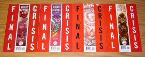 Final Crisis: Rogues' Revenge #1-3 VF/NM complete series + second print variant