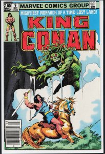 King Conan #9 Newsstand Edition (1982) Conan