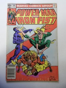 Power Man and Iron Fist #84 (1982) VG Condition