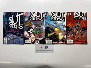 4 Outsiders DC Comic Books # 4 5 6 7 Batman Superman Wonder Woman Flash 54 JS42