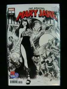 The Amazing Mary Jane #1 Variant B&W Cover PX Previews NYCC 2019 Ltd to 3000