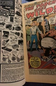 Fantastic Four #99 (1970)vs the inhuman - the torch goes wild