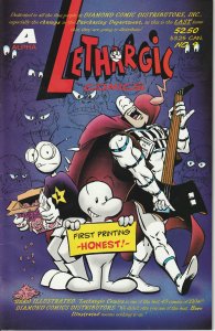 Lethargic Comics #9 (1995)  Jeff Smith's Bone on cover !