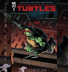 TMNT TEENAGE MUTANT NINJA TURTLES #1 1:50 INC ROBERTSON VARIANT PRESALE 7/10 ☪