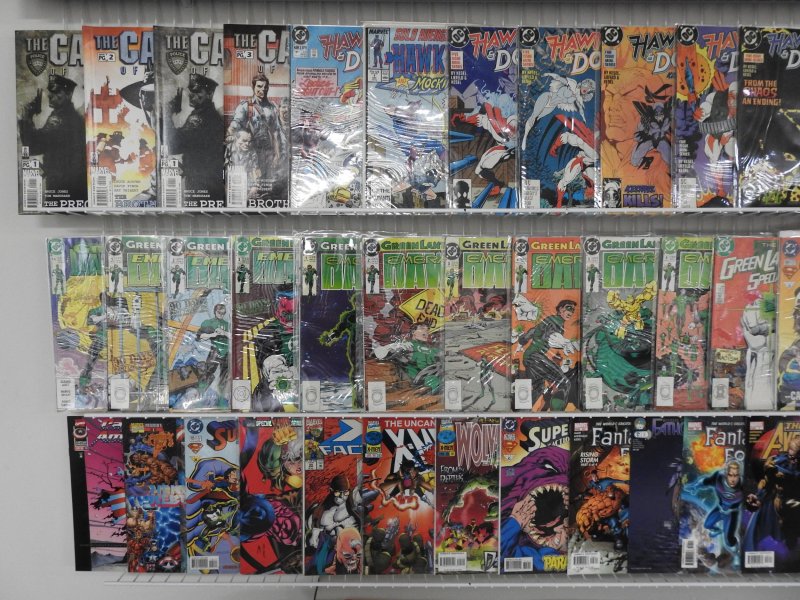 Huge Lot 180+ Comics W/ Green Lantern, Flash, G.I.Joe, +More! Avg VF- Condition!