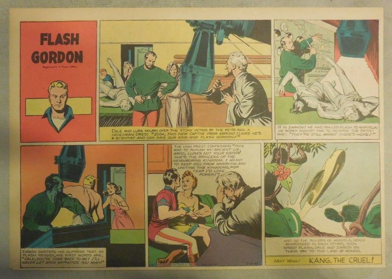 (52) Flash Gordon Sunday Pages by Austin Briggs from 1945 Complete Year!