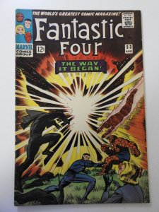 Fantastic Four #53 (1966) FN Condition! light moisture stains front/back cover