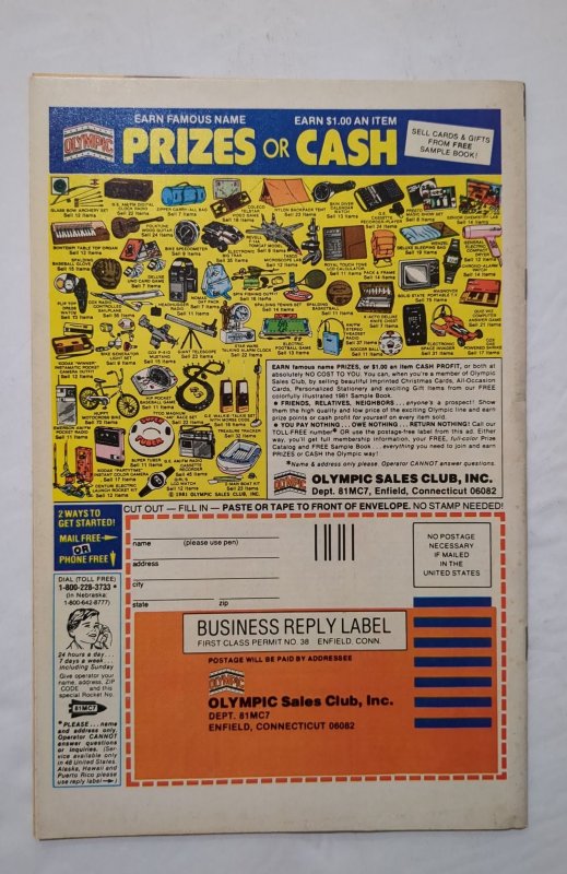 The Avengers #212 (1981) FN 6.0