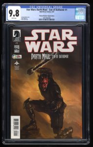 Star Wars: Darth Maul - Son of Dathomir #1 CGC NM/M 9.8 Diamond Variant