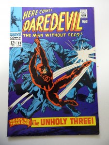 Daredevil #39 (1968) VG Condition centerfold detached at one staple