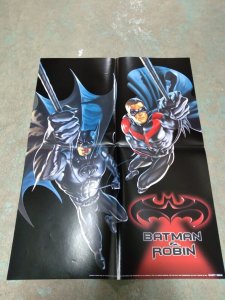 Batman & Robin 1997 Movie 6 Poster Promotional Set Batgirl, Poison Ivy, MrFreeze 