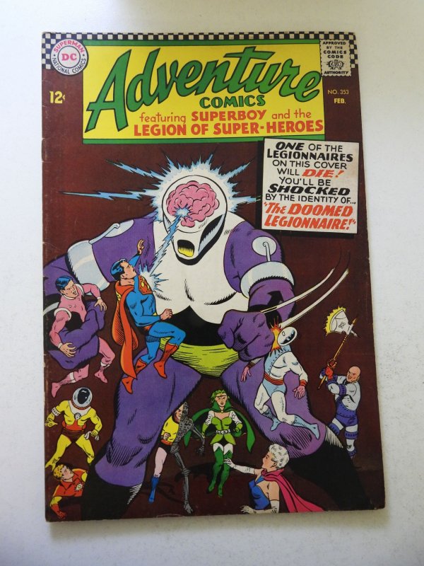 Adventure Comics #353 (1967) FN- Condition