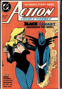 Action Comics Weekly #609 (1988) Black Canary