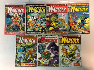 The Power Of Warlock (1972) #2-8 (VG/F) Set Marvel Comics