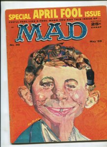 MAD #39 (6.5) AWESOME COLLAGE COVER ELIVS!