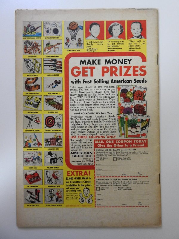 Captain America #101 VG Cond! Moisture stain, centerfold detached top staple