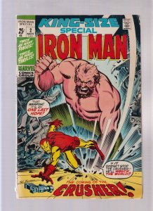 Iron Man #2 - Sal Buscema Cover Art! (4.0) 1971
