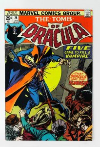 Tomb of Dracula (1972 series)  #28, VF+ (Actual scan)