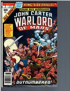 John Carter Warlord of Mars Annual #2 (1978)