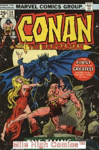 CONAN  (1970 Series)  (CONAN THE BARBARIAN) (MARVEL) #56 Very Fine Comics Book