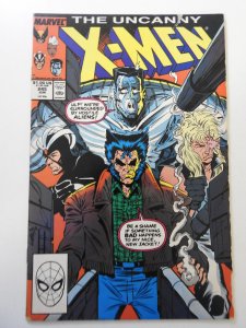 The Uncanny X-Men #245 (1989) VG Condition bug chew