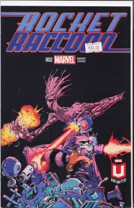 Rocket Raccoon #2 Unlimited Cover (2014) Rocket Raccoon