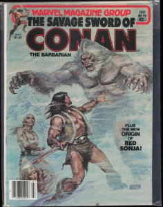 The Savage Sword of Conan #78 (1982) Conan