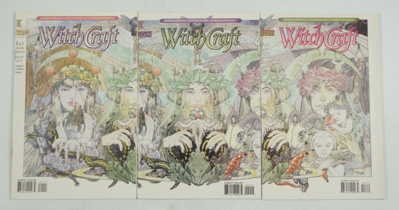 Witchcraft #1-3 VF/NM complete series - james robinson - vertigo comics set lot 